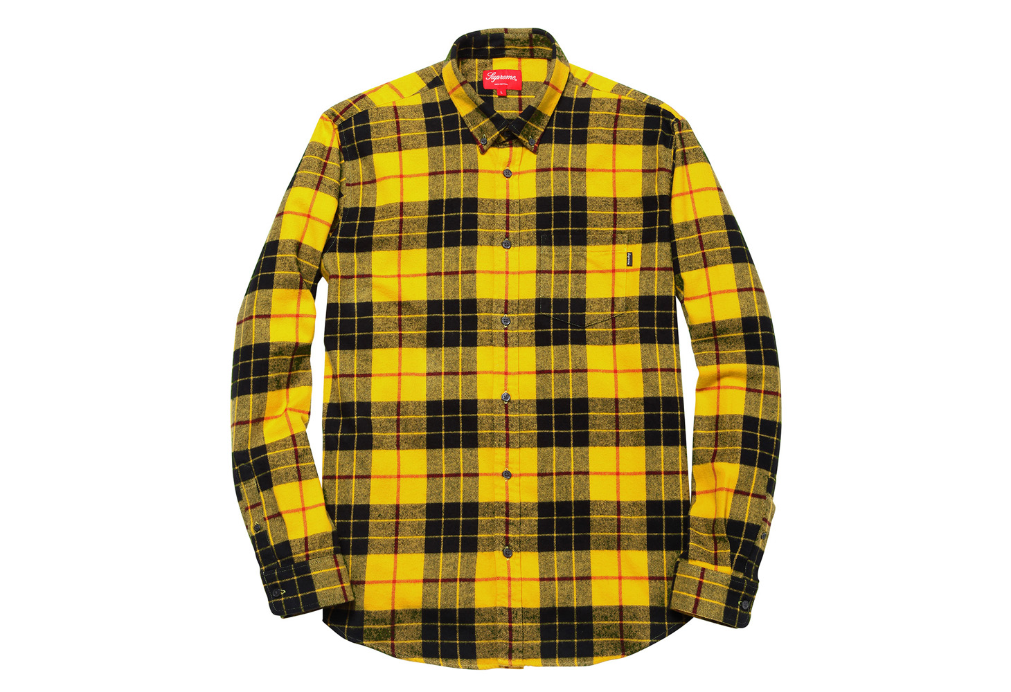 Supreme - Tartan Flannel Shirt  XL