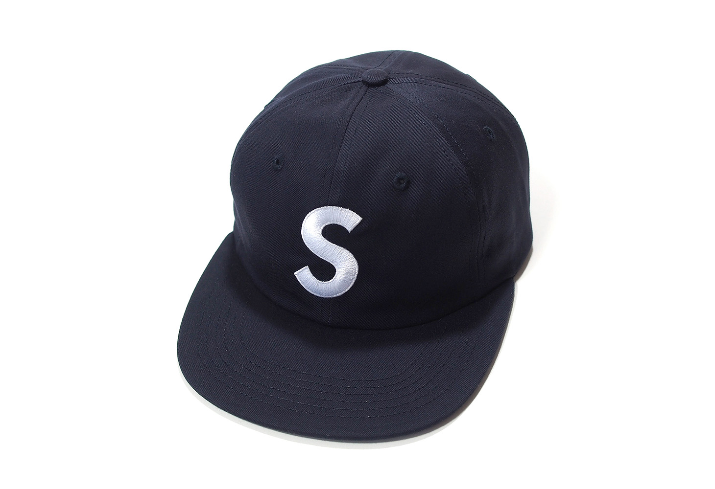 Supreme S Logo 6 Panel Sロゴ CAP 黒supremeオンライン状態